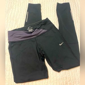 Nike Running Black Athletic Dri-Fit Tights